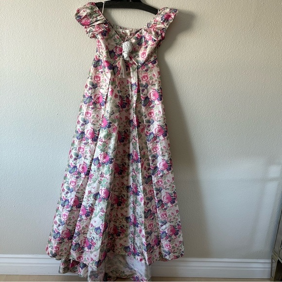 NWT LoveShackFancy Gilvery Maxi Dress Gown in Veiled Kiss Size 2 $595 Small. - Picture 4 of 16